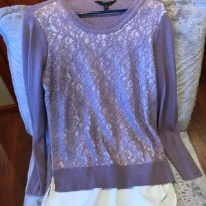 Vera Wang Lace Sweater
